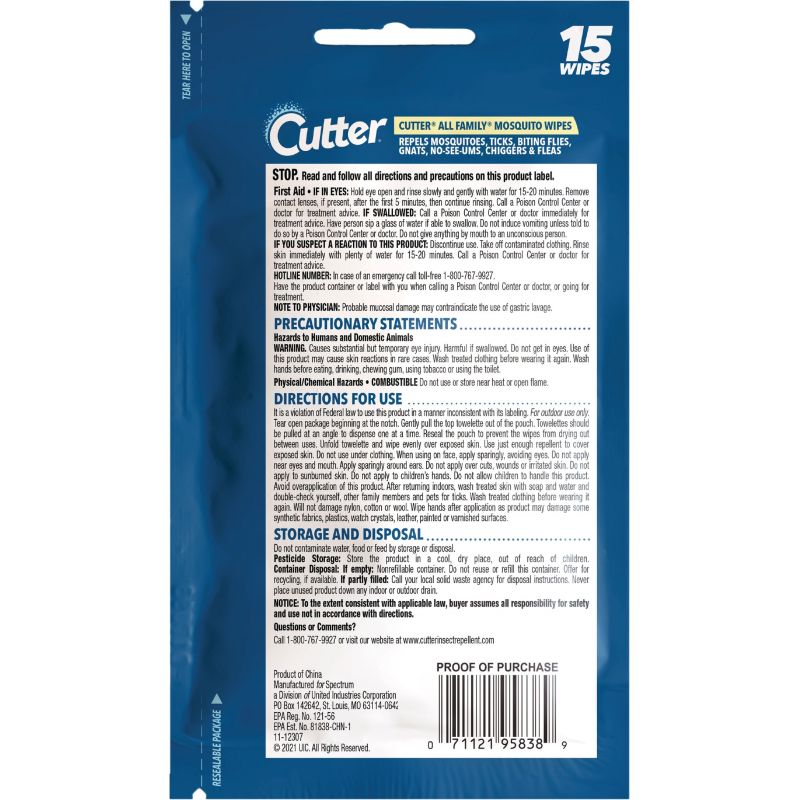 Cutter All Family Insect Repellent