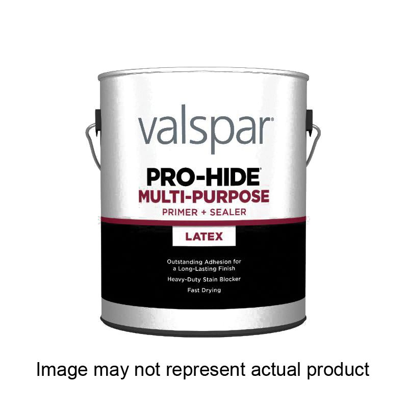 Valspar Pro-Hide 08 Multi-Purpose Primer, White, 5 gal, Plastic Pail White