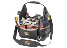CLC Tool Works Series PB1531 Molded Base Electrical/HVAC Tool Carrier, 13 in W, 20-Pocket, 1680D Ballistic Polyester