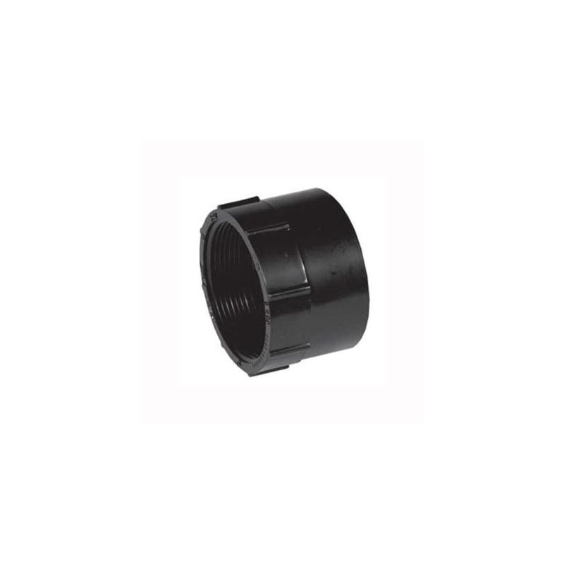 IPEX 027344 Pipe Adapter, 4 in, Hub x FPT, ABS, SCH 40 Schedule