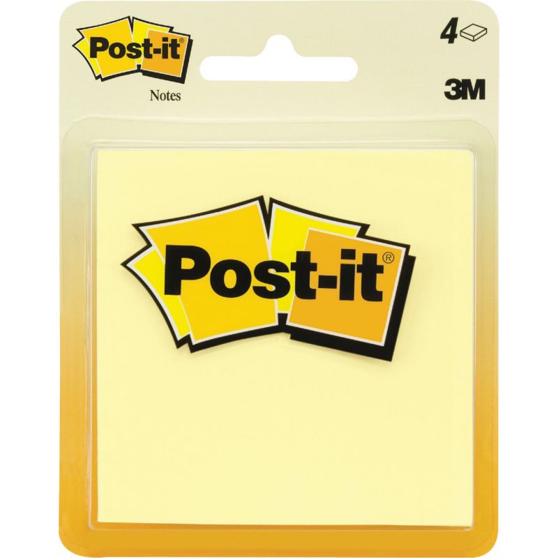 Post-It Note Pad 2-7/8 In. W. X 2-7/8 In. H., Yellow