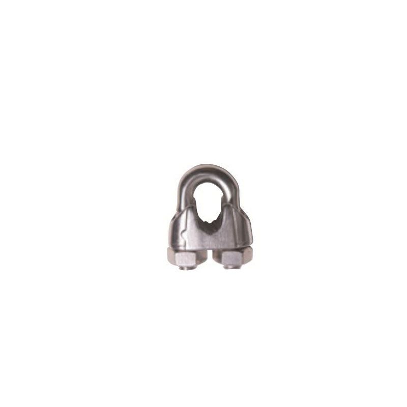 Ben-Mor 73039 Wire Rope Clip, 3/16 in Dia Wire Rope, Stainless Steel