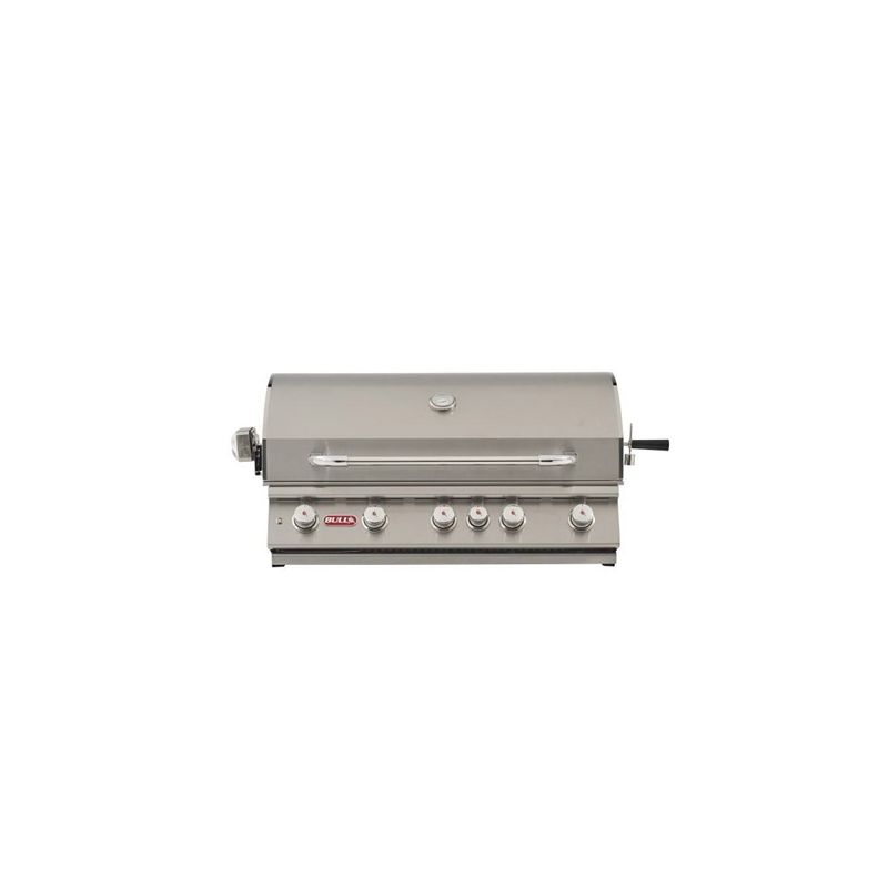 Bull Brahma 57569 Gas Grill Head, 90000 Btu, Natural Gas, 5-Burner, 266 sq-in Secondary Cooking Surface