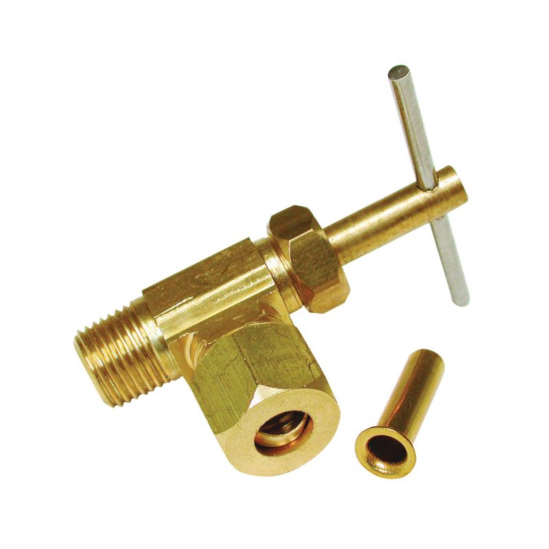 Dial 9440 Angle Needle Valve, Brass, For: Evaporative Cooler Purge Systems