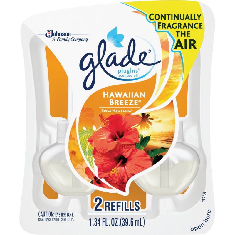 Glade PlugIns Scented Oil Air Freshener Refill (2-Count) 1.34 Oz.