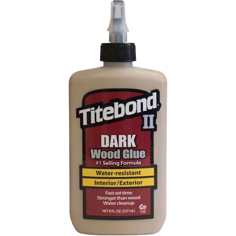 Titebond II Dark Wood Glue Brown, 8 Oz.