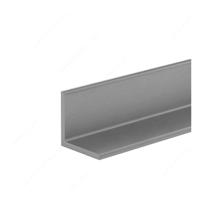 Reliable Mekano Series AA136 Angle Stock, 36 in L, 1/16 in Thick, Aluminum