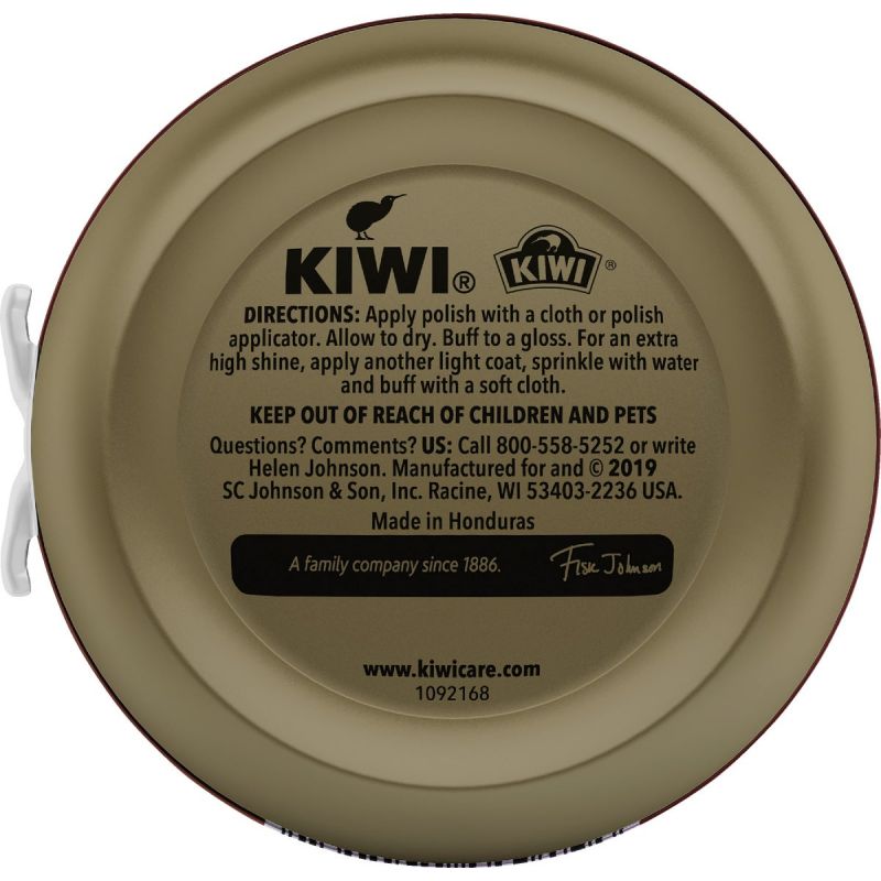 Kiwi Shoe Polish 1-1/8 Oz., Brown