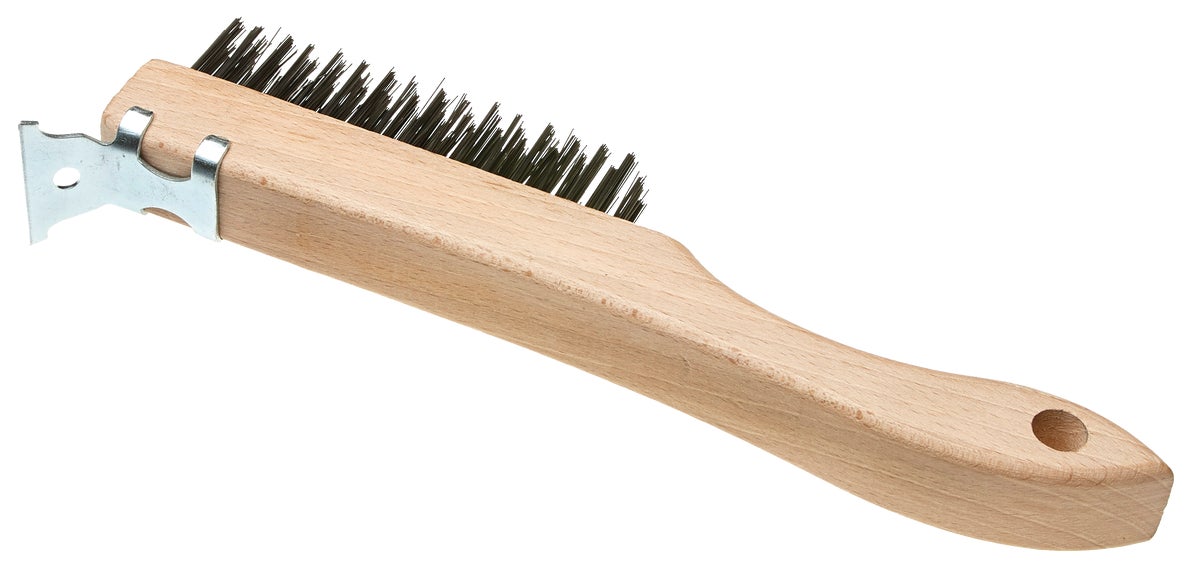 Premier Long Handle Imported Wire Brush