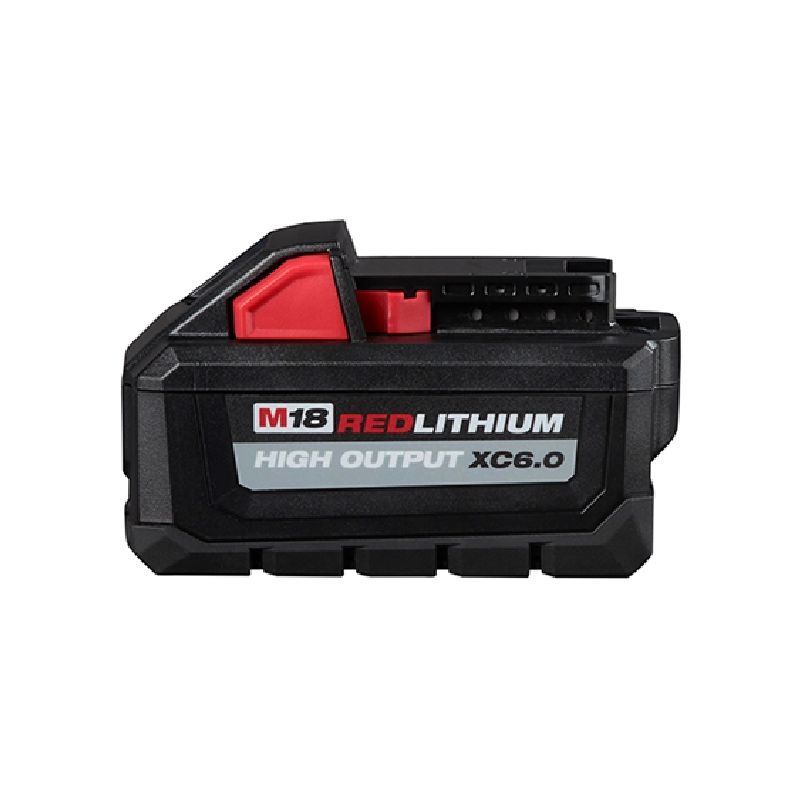 Milwaukee M18 REDLITHIUM 48-11-1865 Rechargeable Battery Pack, 18 V Battery, 6 Ah, 1 hr Charging