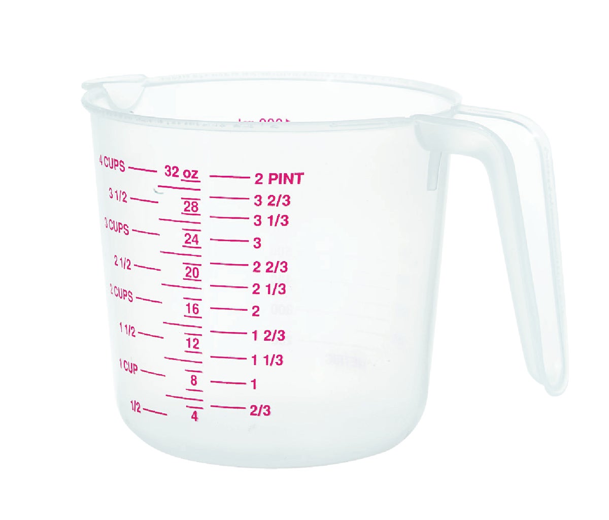 Norpro Plastic Measuring Cup - Clear, 1 - Harris Teeter