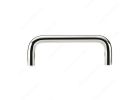 Richelieu BP33203140 Cabinet Pull, 3-5/16 in L Handle, 1-3/16 in Projection, Steel, Chrome Gray, Contemporary