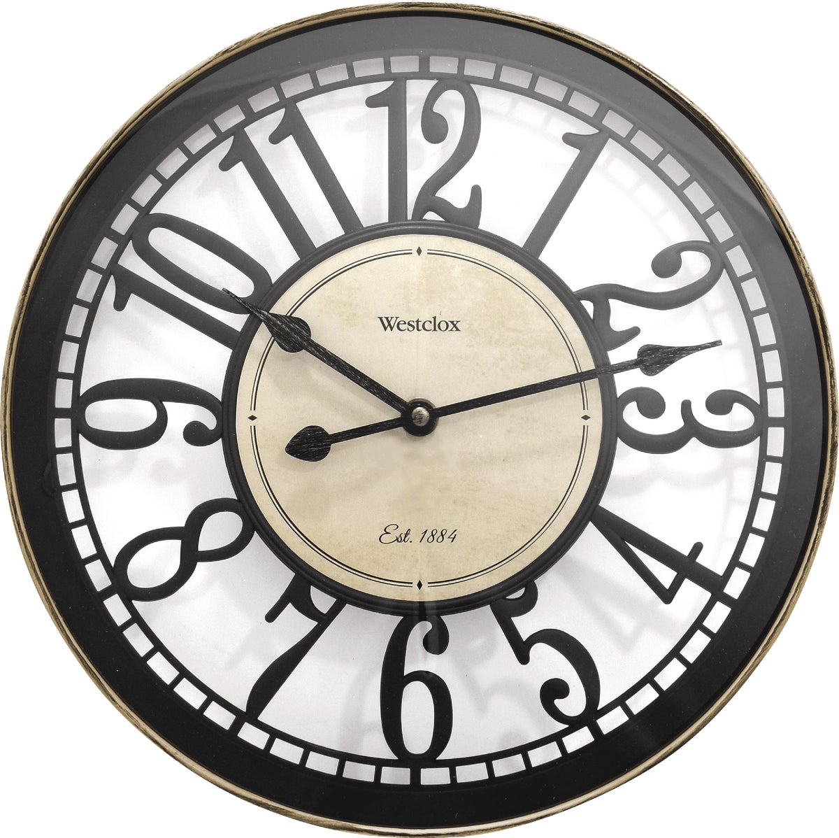 Buy Westclox Open Arabic Wall Clock