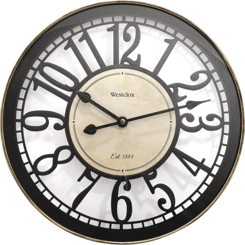 Westclox Open Arabic Wall Clock