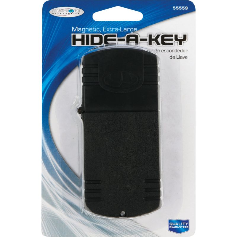 Custom Accessories Extra Large Magnetic Key Hider Black