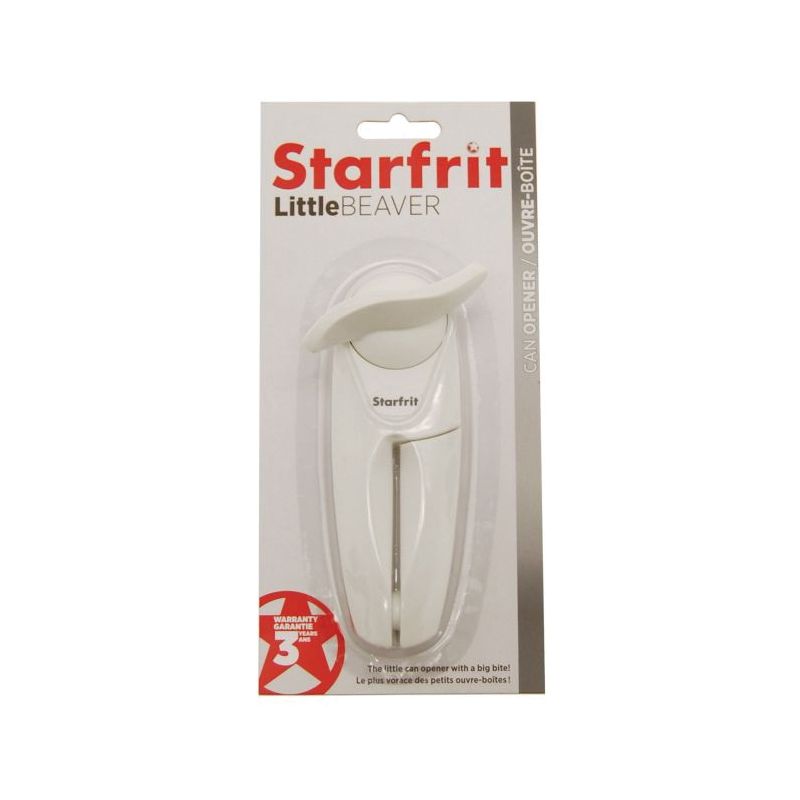 Buy Starfrit Little Beaver Series 0932080120000 Can Opener, Ergonomic  Handle, White White