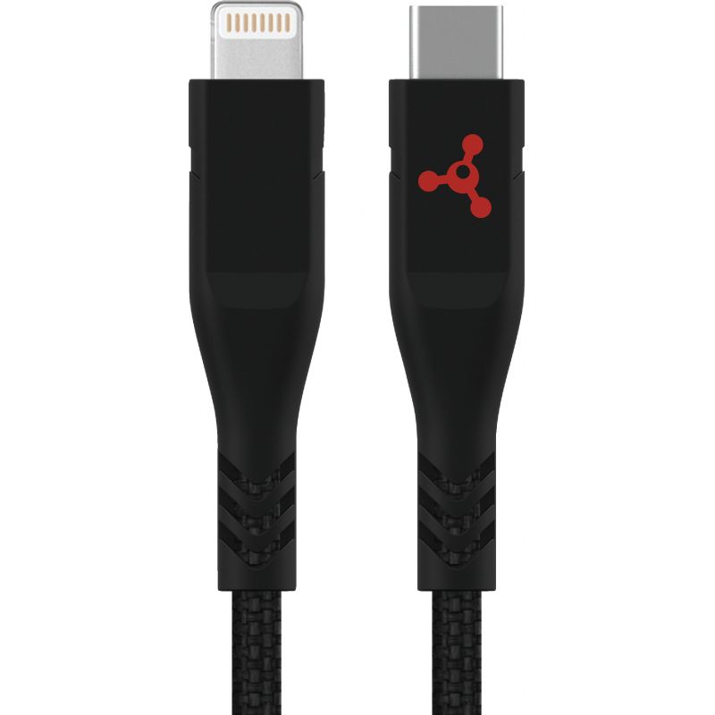 Fuse Lightning Braided USB Charging &amp; Sync Cable Black