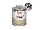 Oatey 31014V Regular-Bodied Fast Set Cement, 16 oz Can, Liquid, Clear Clear