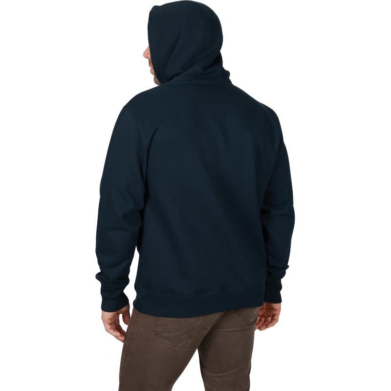 Milwaukee Heavy-Duty Hooded Sweatshirt 2XL, Navy Blue, Pullover