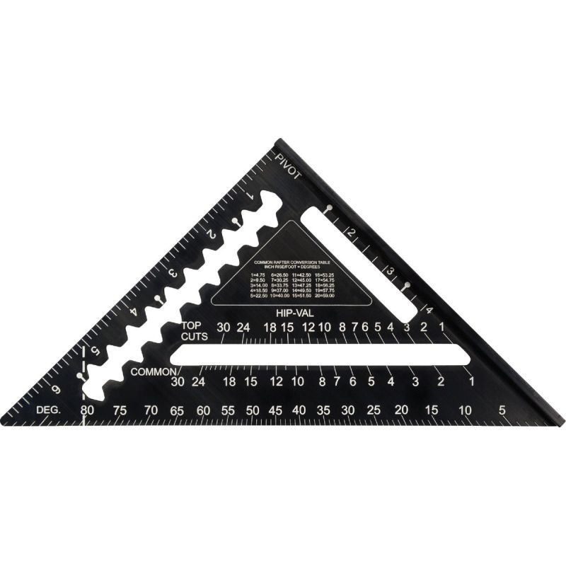 Johnson Level Johnny Square Professional Easy-Read Rafter Square