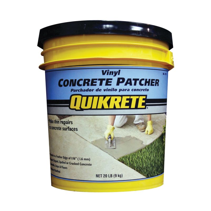 Quikrete 1133-20 Concrete Patch, Brown/Gray, 20 lb Pail Brown/Gray