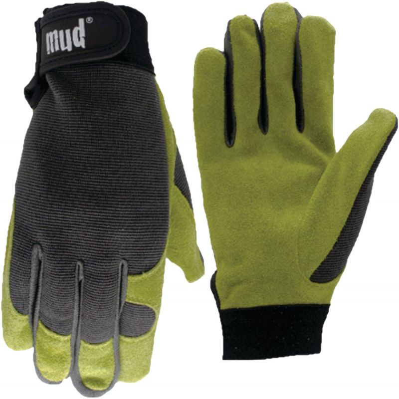 Mud Spandex Back Garden Gloves M/L, Grass