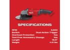 Milwaukee M18 FUEL Brushless Cordless Angle Grinder - Tool Only