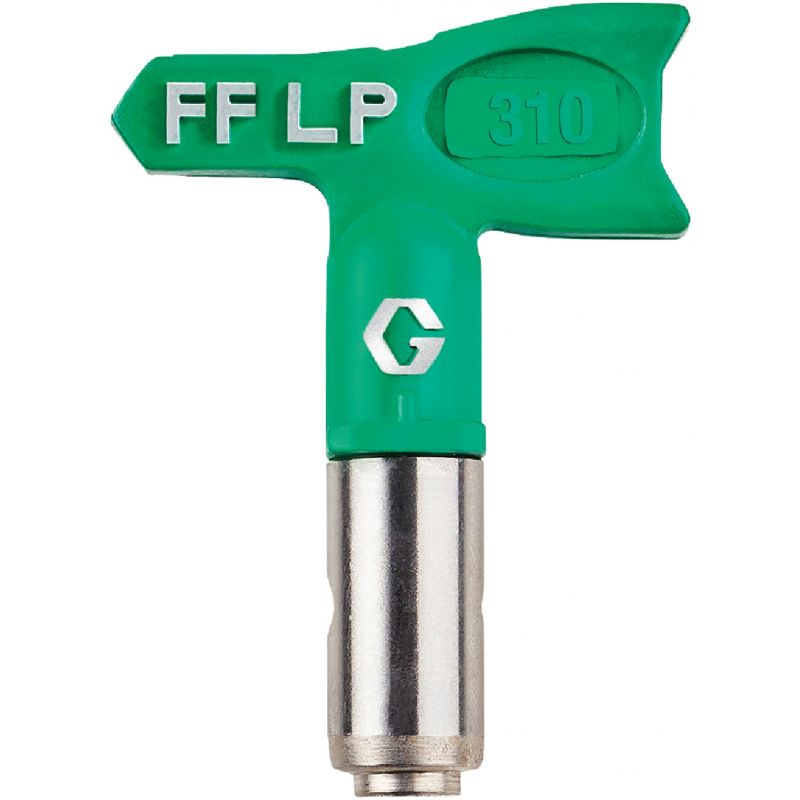 Graco Fine Finish Low Pressure SwitchTip Airless Spray Tip Silver/Green