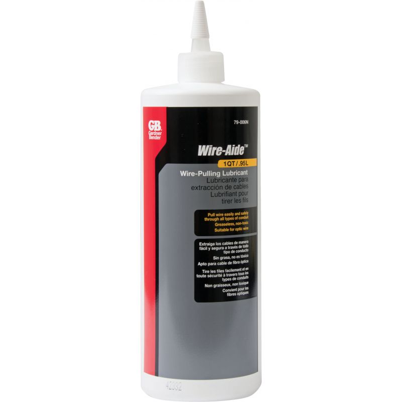 Gardner Bender Wire-Aide Wire Pulling Lubricant Yellow, 1 Qt.