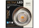 Liteline Trenz Retina 3000K Gimbal Recessed Light Kit Brushed Nickel
