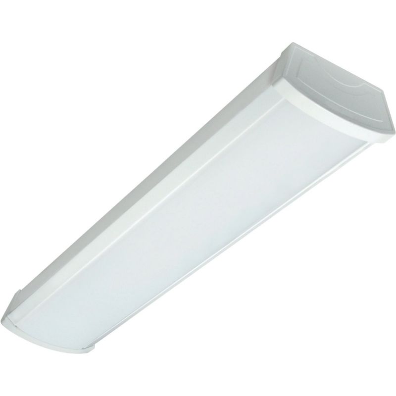 Satco Nuvo LED Wraparound Light Fixture White