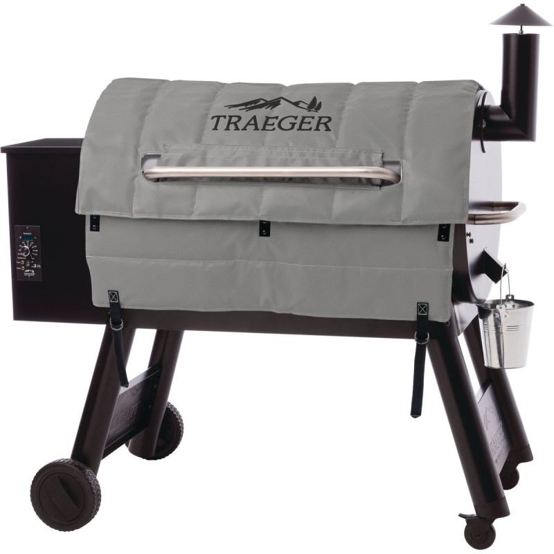 Traeger Insulated Blanket Grill Cover Gray