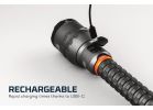 Nebo 12K LED Rechargeable Flashlight Dark Gray &amp; Gray