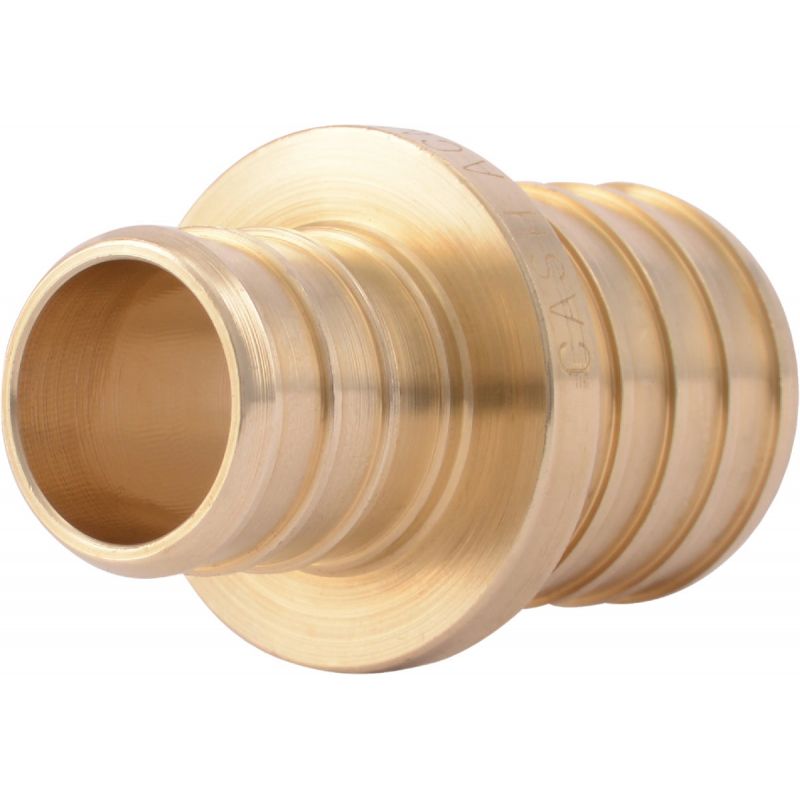 SharkBite Brass Barb Coupling 1 In. Barb X 3/4 In. Barb