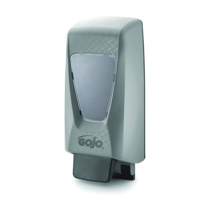 Gojo PRO TDX 7200-01 Hand Sanitizer Dispenser, 2000 mL, ABS/Polycarbonate, Gray, Wall 2000 ML, Gray