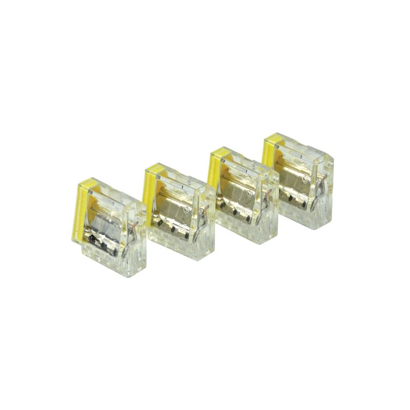 GB PushGard 10-PC4 Wire Connector, 12 to 22 AWG Wire, Copper Contact, Polycarbonate Housing Material, Yellow Yellow