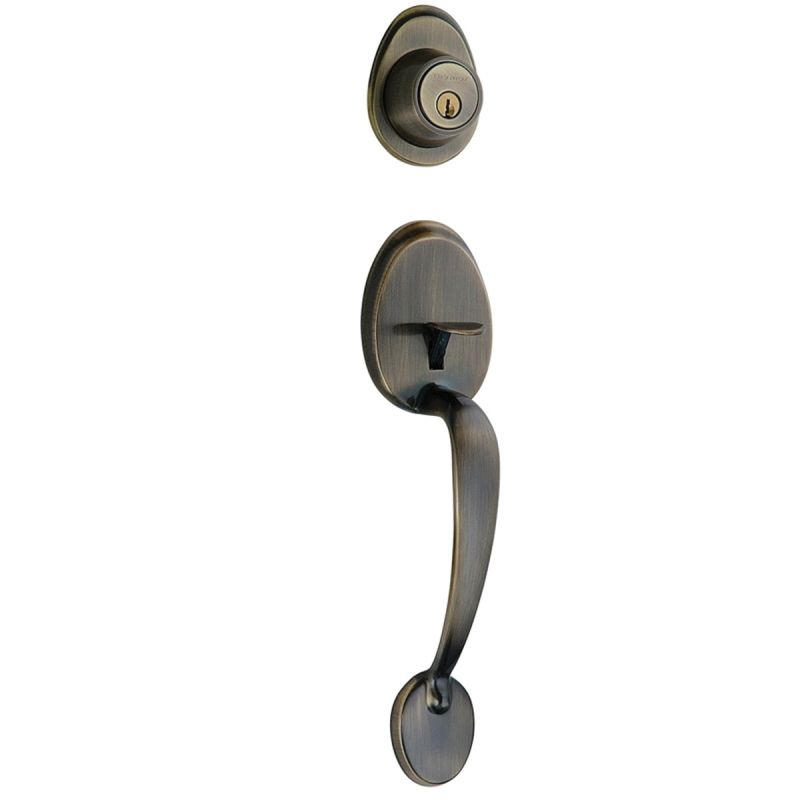 Taymor Professional Series 34-FV8360 Handleset, 3 Grade, Keyed Different Key, Metal, Aged Bronze, WR5 Keyway