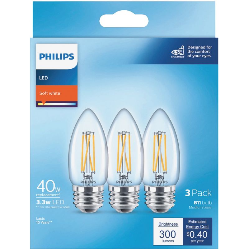 Philips B11 Medium LED Decorative Light Bulb
