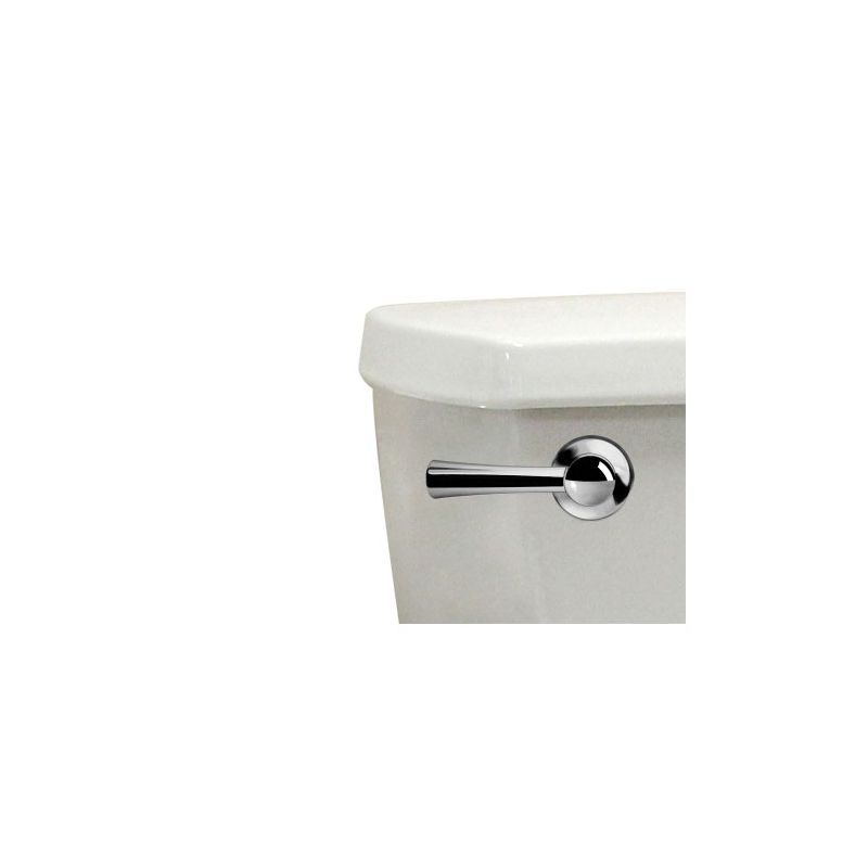 Korky StrongARM Series 6054BP Tank Flush Lever, Angled, Front, Left, Right, Side Mounting, Metal, Chrome