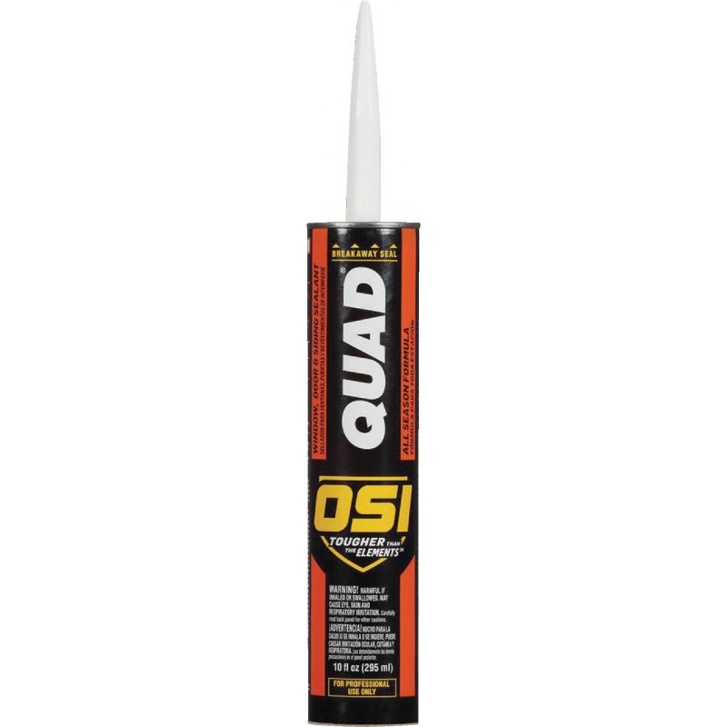 OSI Quad Polymer Sealant 10 Oz., Black