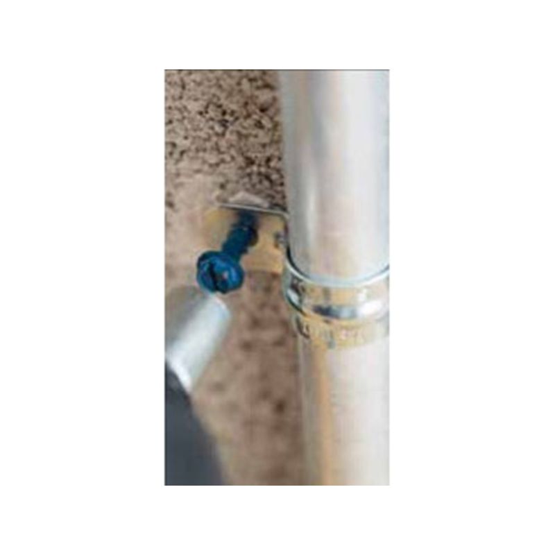 Tapcon 24215 Concrete Screw Anchor, 1/4 in Dia, 1-1/4 in L, Steel, Climaseal Blue