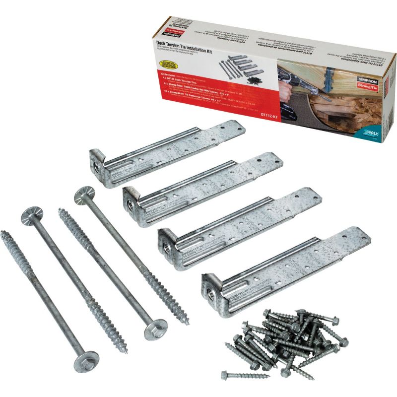 Simpson Strong-Tie Deck Tension Tie Kit With Fasteners