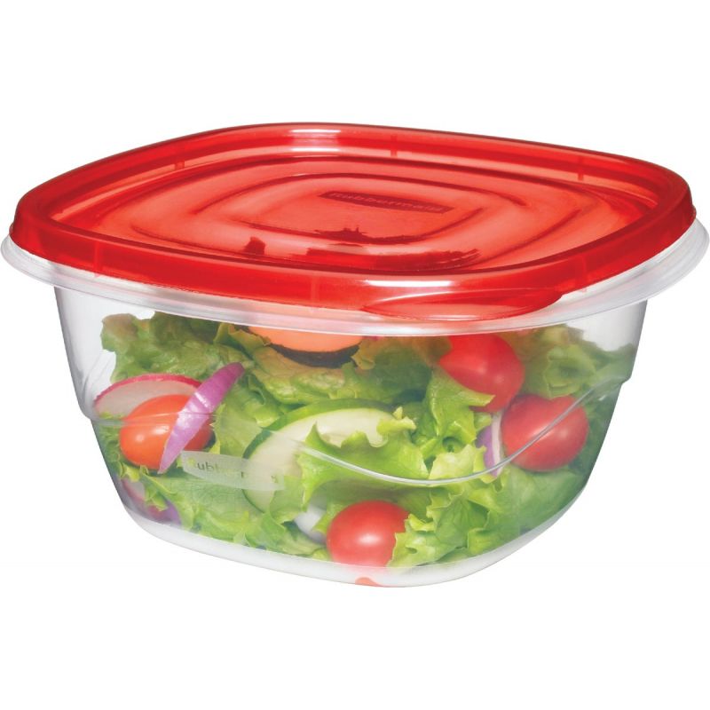Rubbermaid Red Food Storage Containers