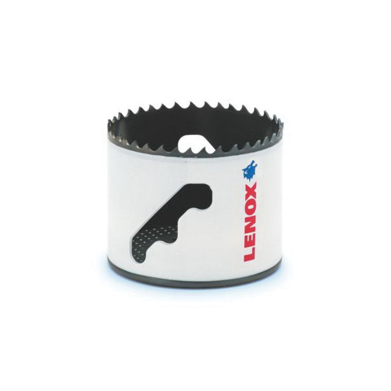 Lenox Speed Slot 3008080L Hole Saw with T3 Technology, 5 in Dia, 1-7/8 in D Cutting, 2L/3L/6L/7L Arbor