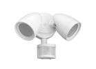 ETI 51402242 Security Light with Motion Sensor, 120 VAC, 20 W, 2-Lamp, LED Lamp, Cool White Light, 1800 Lumens