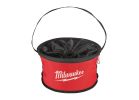 Milwaukee 48-22-8170 Parachute Organizer Bag, 1.97 in W, 11.81 in D, 11.02 in H, 9-Pocket, Canvas, Black/Red Black/Red