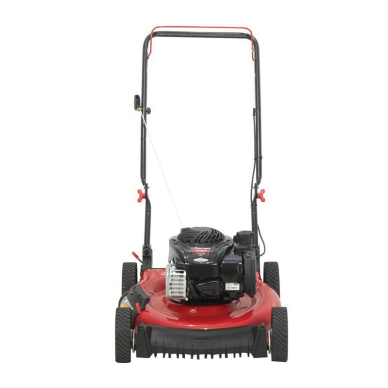 Troy-Bilt 11A-A0BL766 Push Lawn Mower, 140 cc Engine Displacement, 21 in W Cutting, Recoil Start