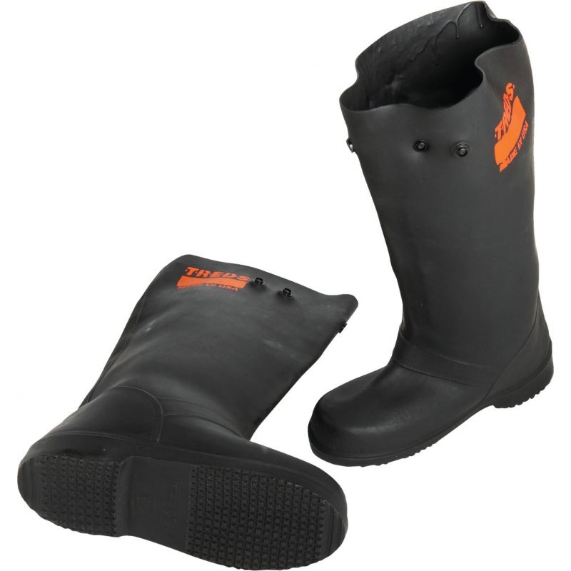 Treds Rubber Overboot Black