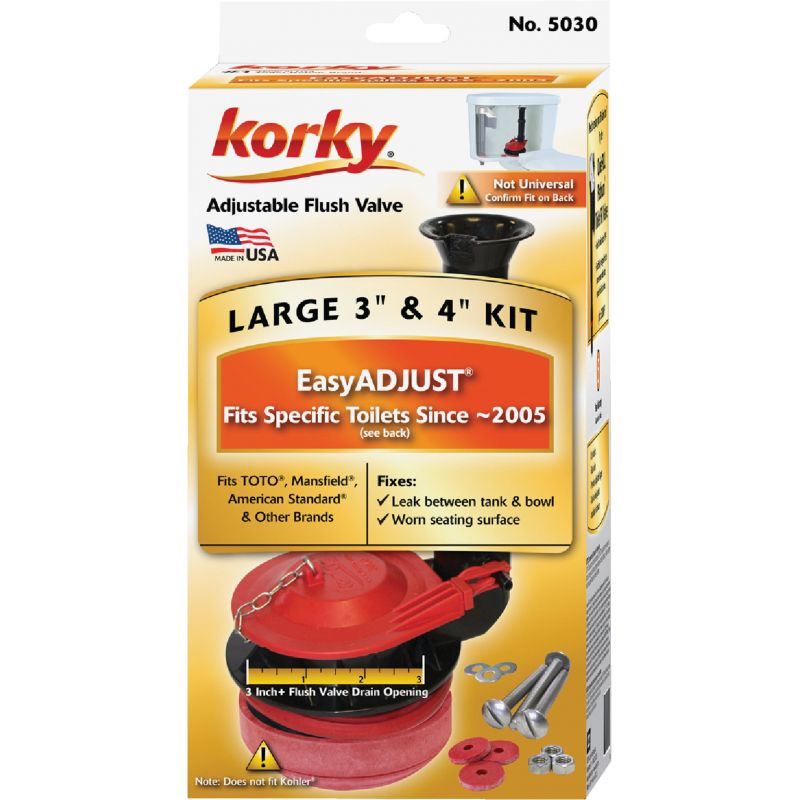 Korky Adjustable Flush Valve Kit