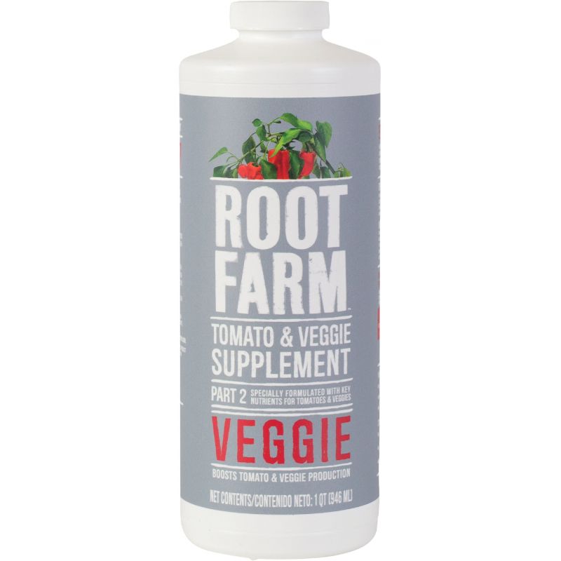 Root Farm Tomato &amp; Veggie Supplement Nutrient Part 2 1 Qt.